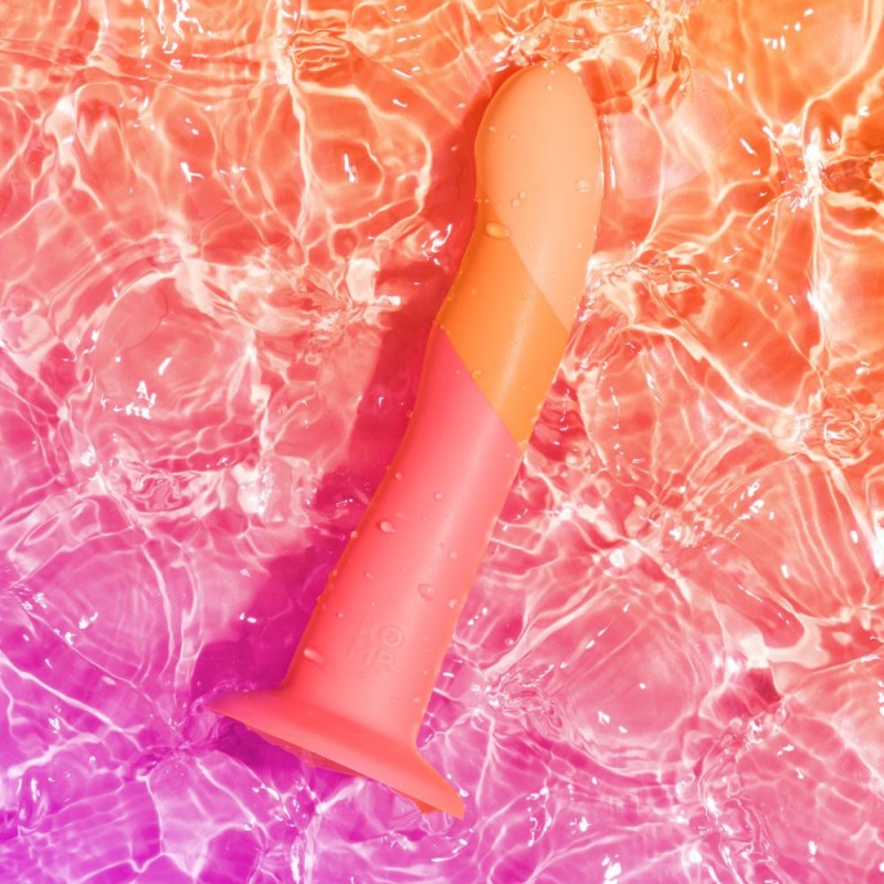 ROMP Dizi Pink Silicone Dildo with Suction Cup