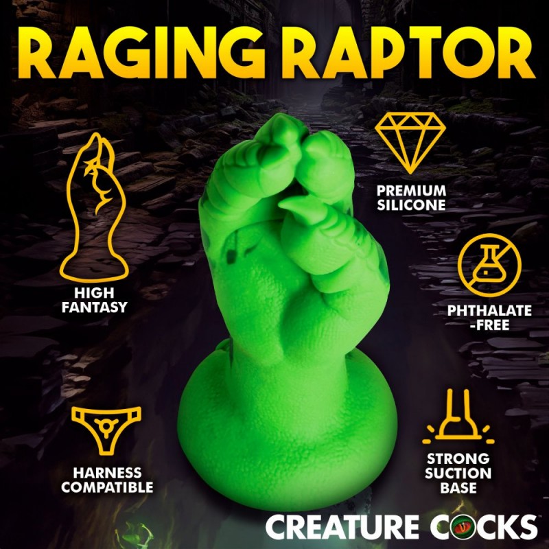 Creature Cocks Fantasy Dildo Silicone Demon Raptor Claw Fisting