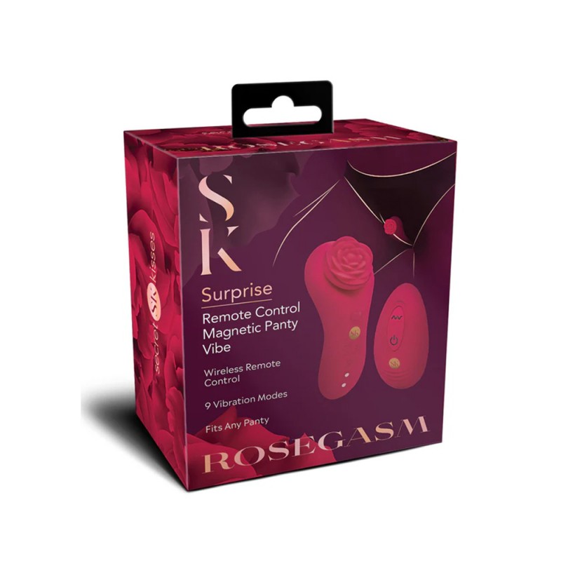 Rosegasm Rose Surprise Magnetic Panty Vibe with Remote5