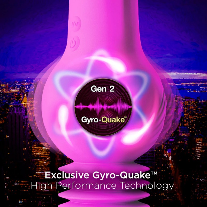 Blush Impressions New York Gyro Quake Vibrating Dildo2