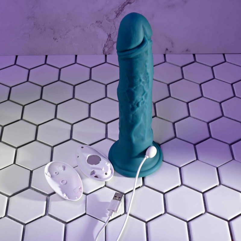 Evolved Novelties Tsunami Vibrating Dildo with Remote Controller