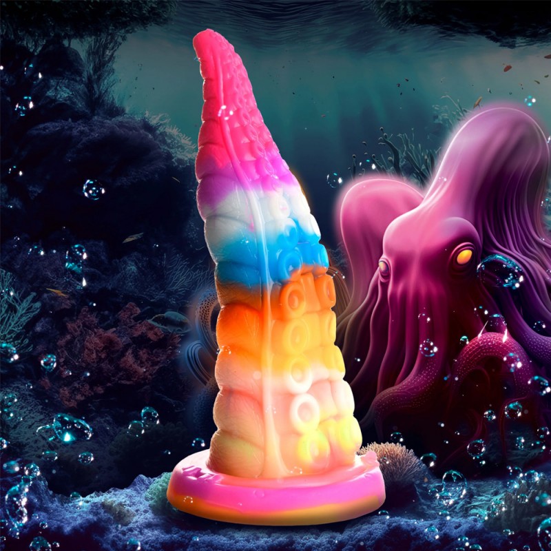 Luminoctopus Glow In The Dark Tentacle Fantasy Dildo