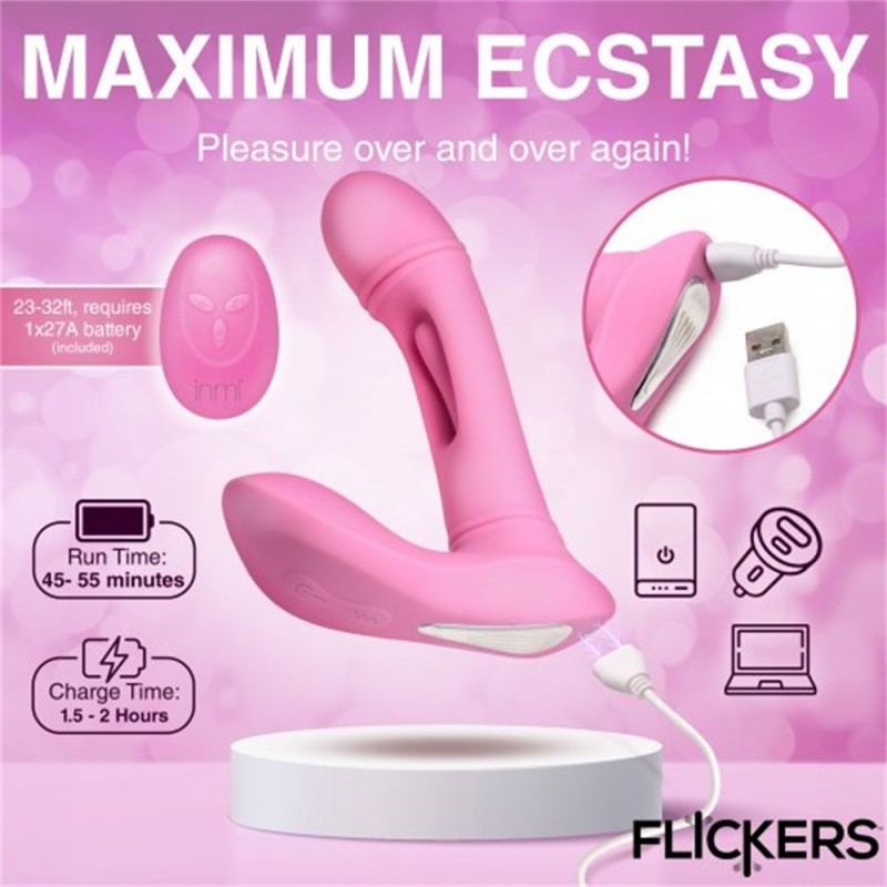 G-Flick Flicking G-Spot Vibrator with Remote1