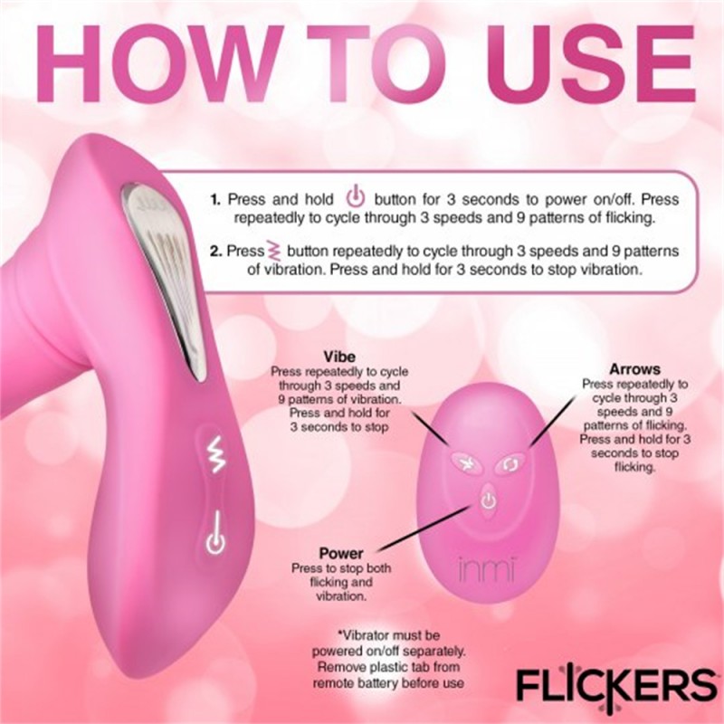 G-Flick Flicking G-Spot Vibrator with Remote