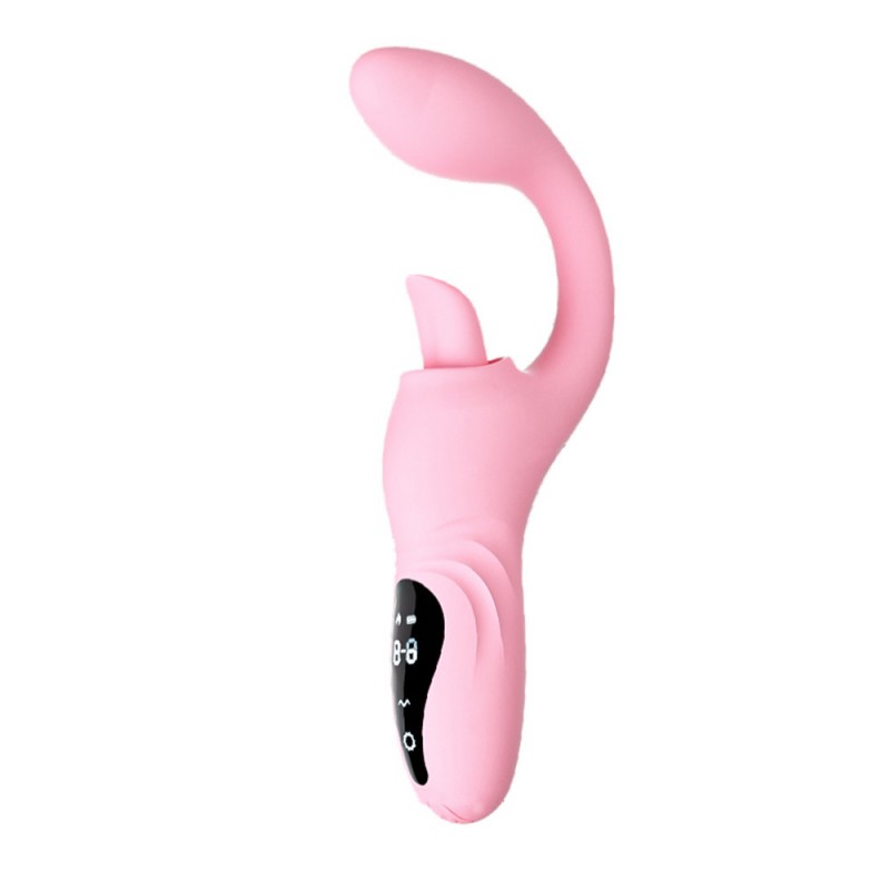 Rabbit Vibrator G-Spot Heated Massager with Screen