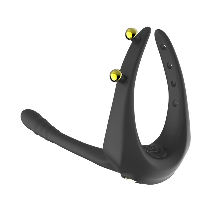 Cock Ring Vibrator with Prostate Massager Wireless Remote Control