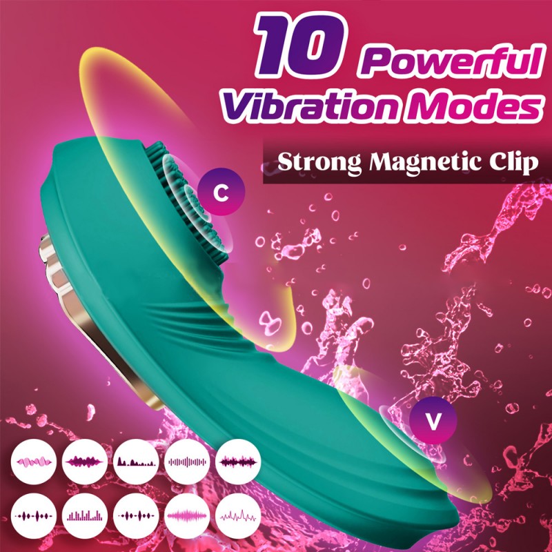 Magnet Powerful Wearable Egg Vibrator App Remote Control Clitoral Stimulation