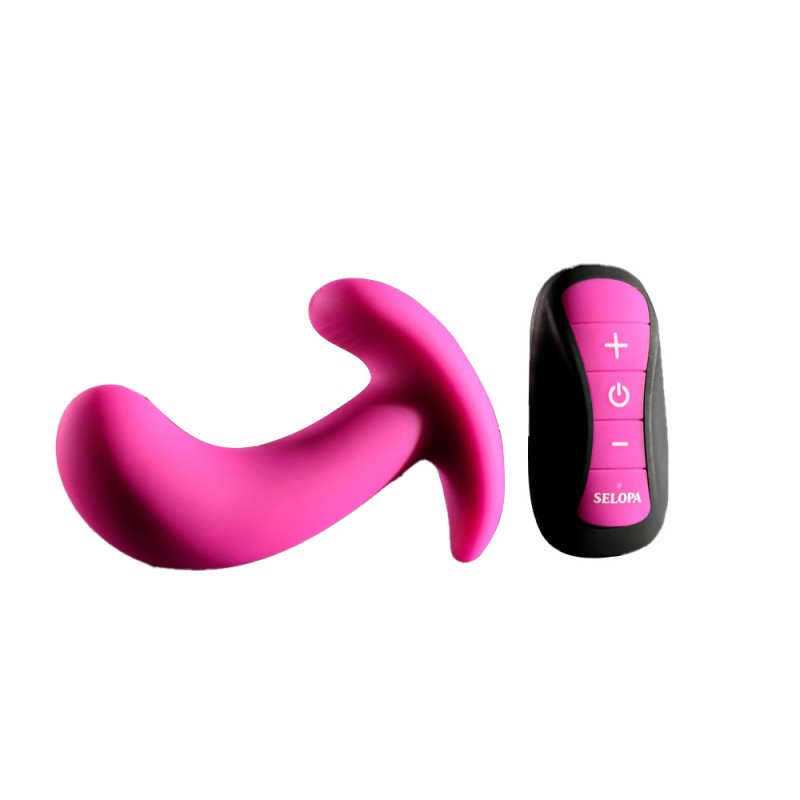Selopa Hooking Up Vibrating Anal Plug With Remote Control