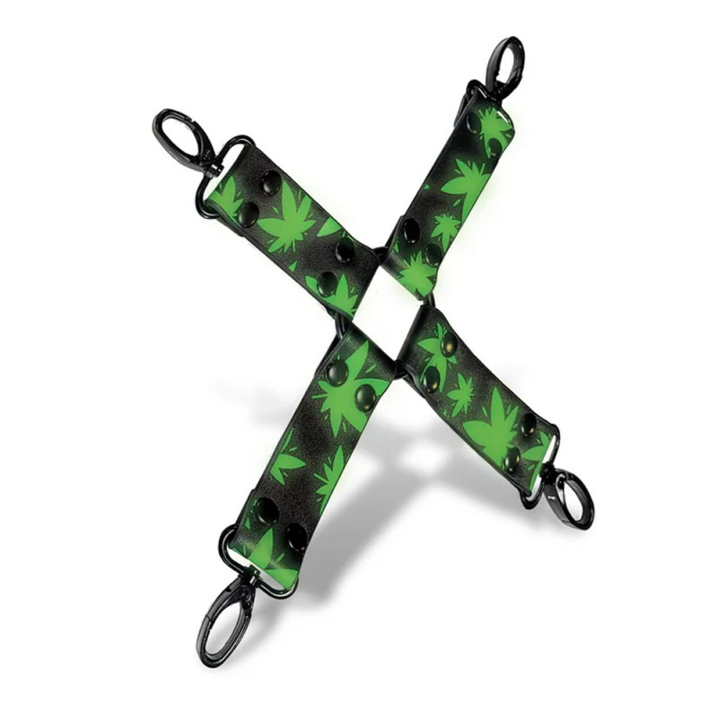 Stoner Vibes Glow in the Dark Hogtie BDSM Gear