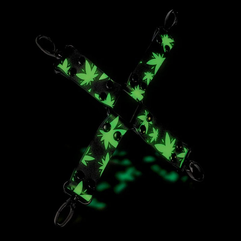 Stoner Vibes Glow in the Dark Hogtie BDSM Gear