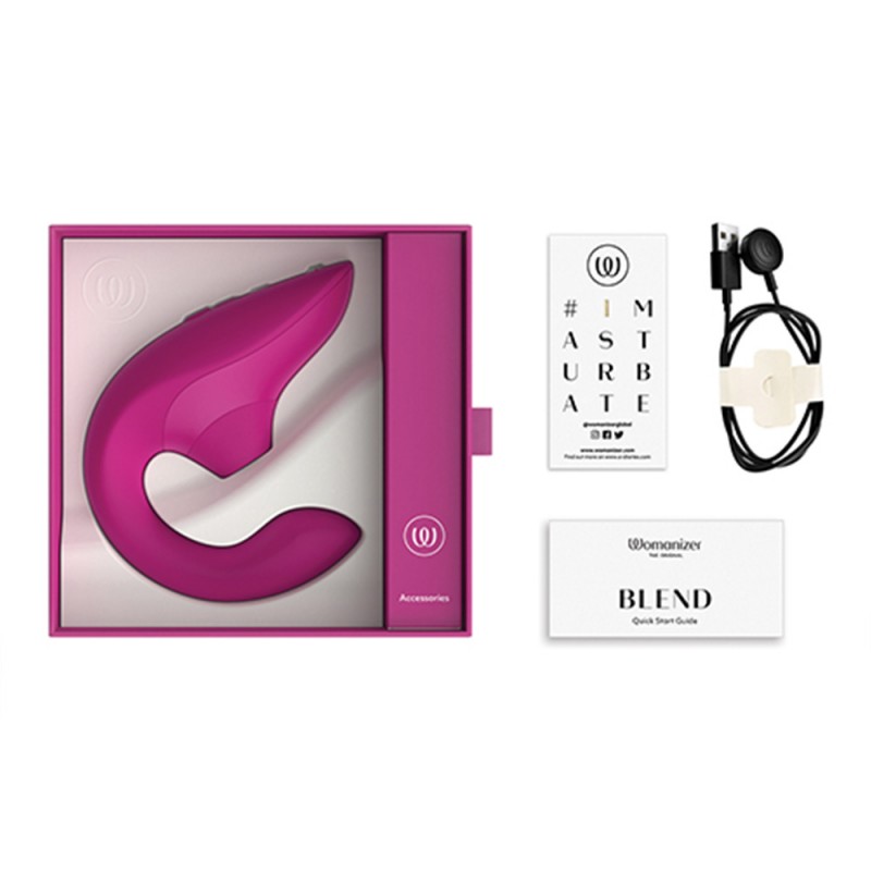 Womanizer Blend Clitoral Sucking & G-Spot Vibrator2