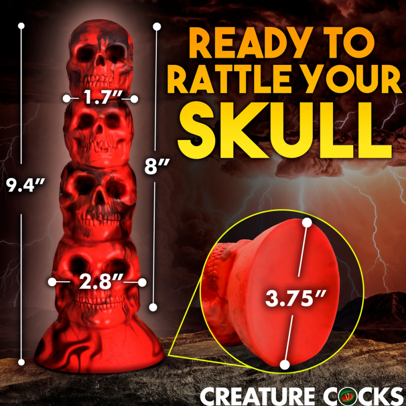 Creature Cocks Doom Skulls Fantasy Monster Dildo3