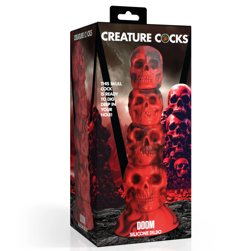 Creature Cocks Doom Skulls Fantasy Monster Dildo6