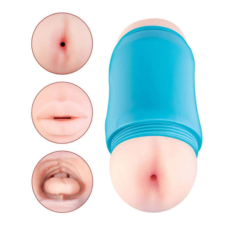 Nasstoys Delite Two Ways Vagina Ass and Mouth