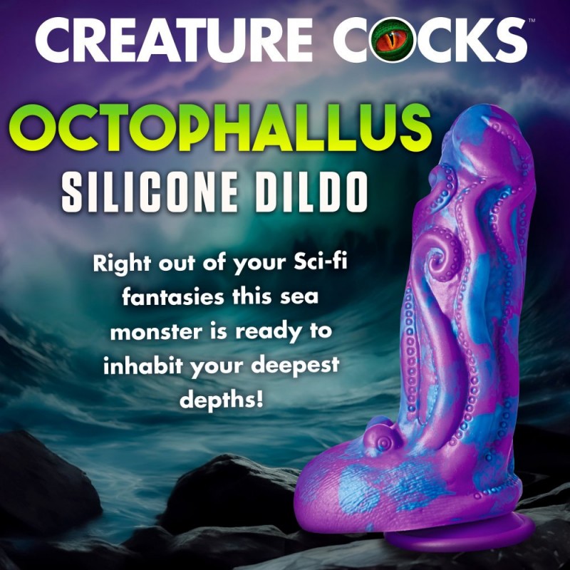 Creature Cocks Octophallus Silicone Fantasy Monster Dildo