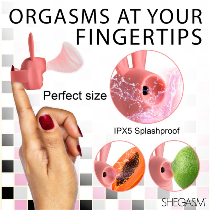 Shegasm Sucky Bunny Clit Stimulator Finger Vibrator4