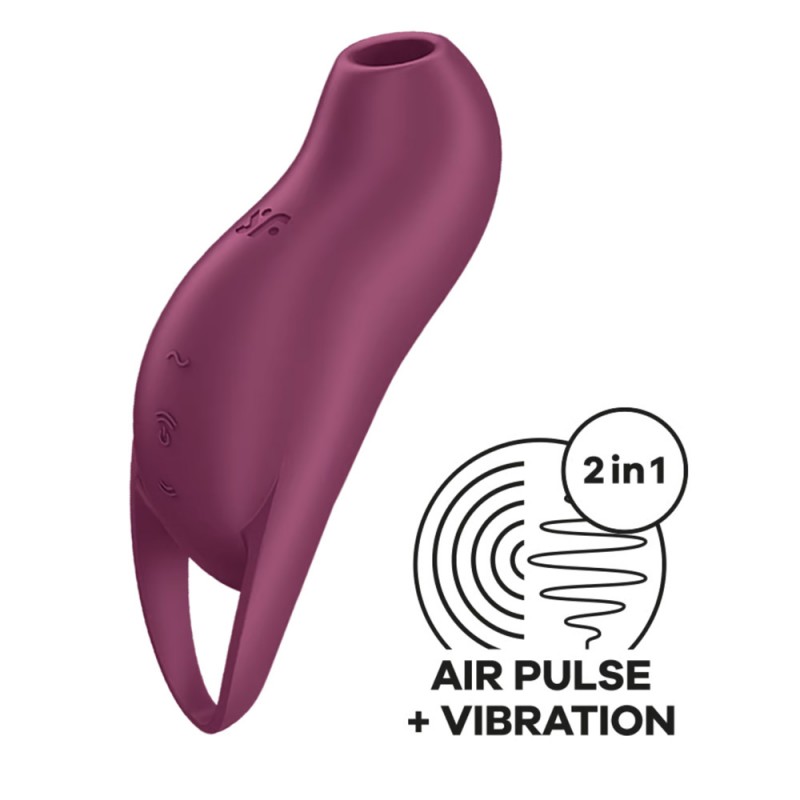 Satisfyer Pocket Pro 1 Clit Sucking Vibrator Air Pulser Toy