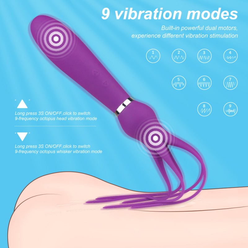 S-Hande Sex Whip G-Spot Sex Toy Multifunctional Vibration Massager
