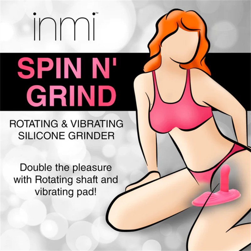 Rotaing Vibrating Dildo 3 in 1 Sex Grinder Vibrator with Remote