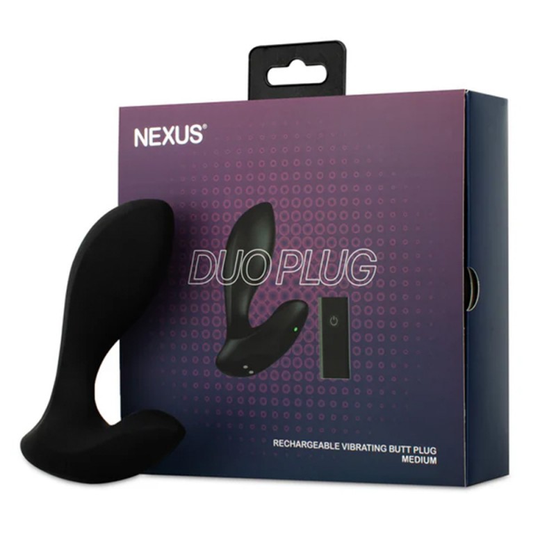 Nexus Duo Medium Vibrating Butt Plug with Remote2