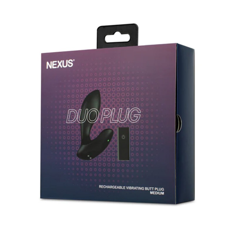 Nexus Duo Medium Vibrating Butt Plug with Remote1