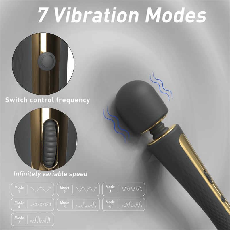 S-Hande Wand Vibrator Personal Massager5