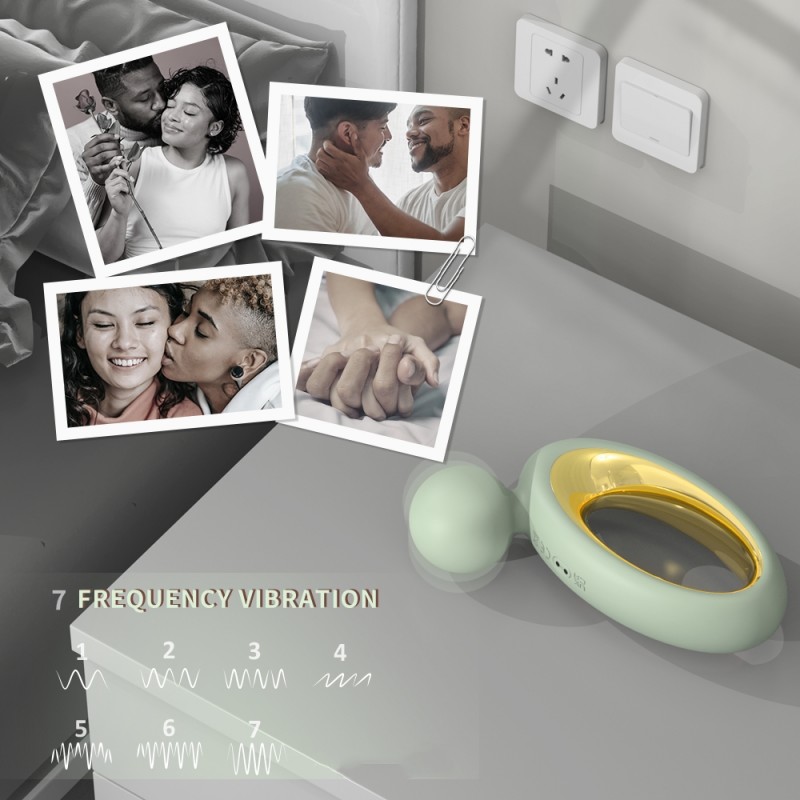 S-Hande Clitoral Vibrator Body Massager with Handle Ring5