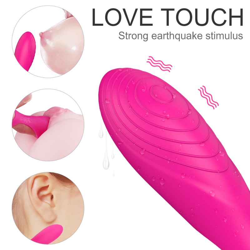 S-Hande Vibrating Finger G-Spot Clitoral Vibrator with Bullet5