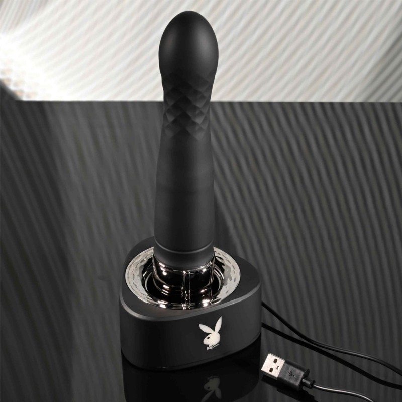 Pleasure Zone Thrusting Dildo G-Spot Vibrator1