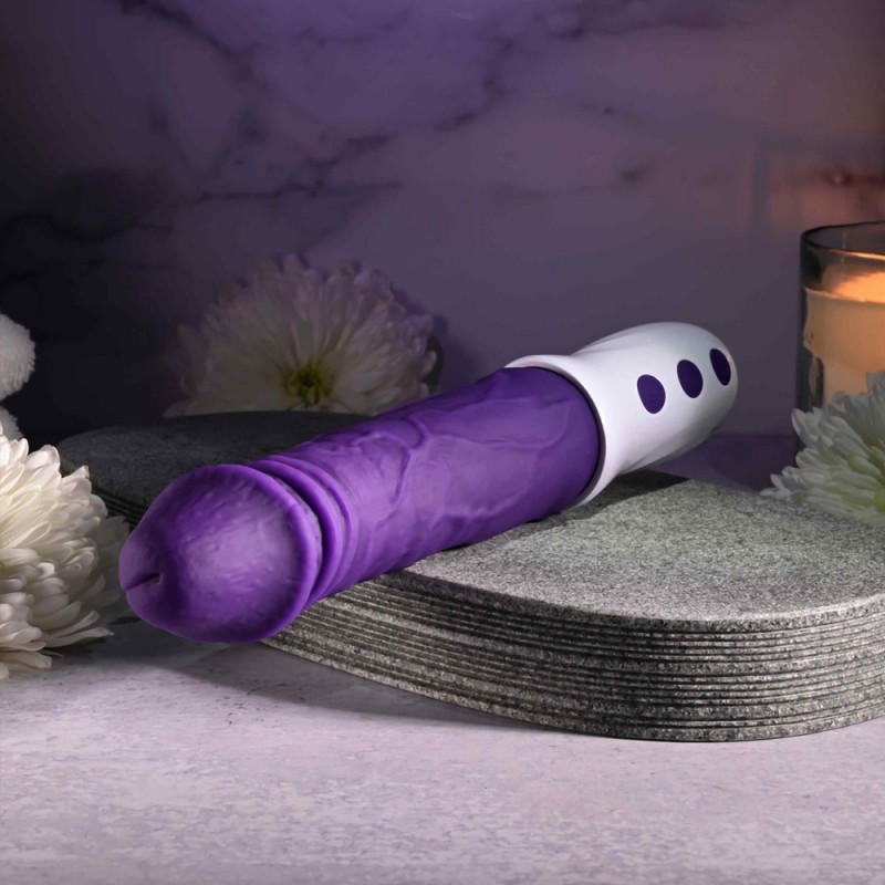 Plum Thrust 11.4 Inch Thrusting Vibrator Dildo2