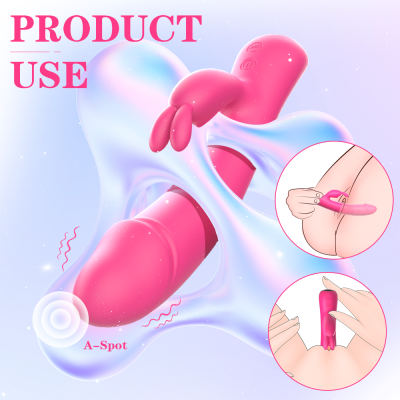 S-Hande Thrusting Rabbit Vibrator G-Spot & A-Spot Stimulator3