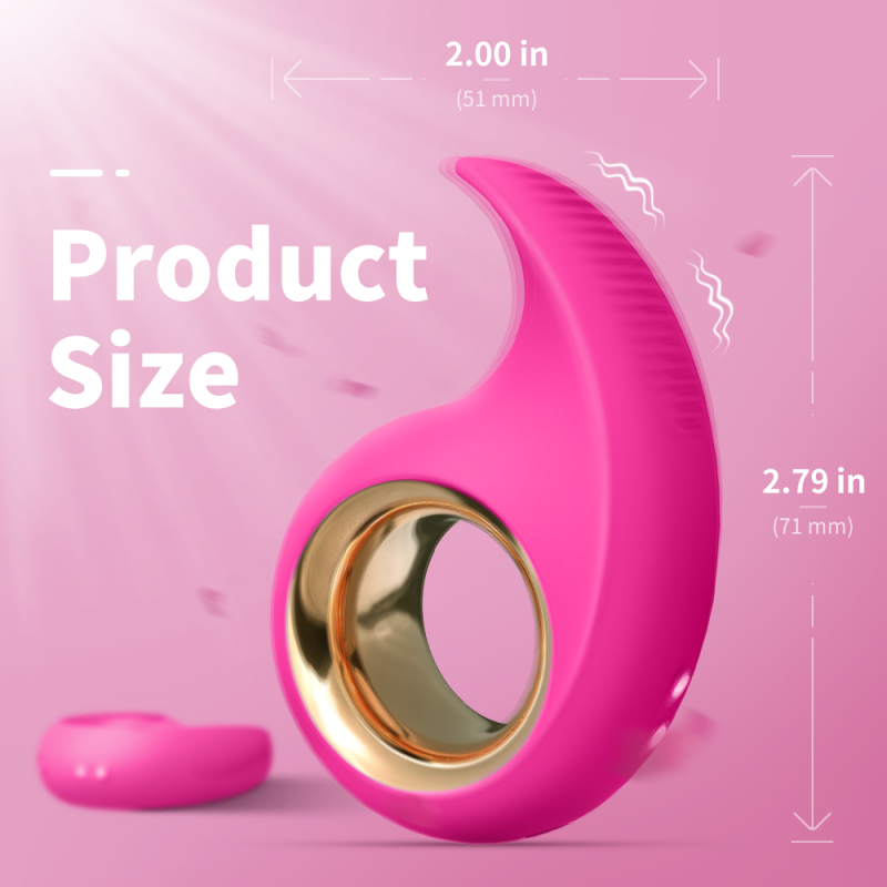 S-Hande Finger Mini Clitoral Stimulator with Remote Control