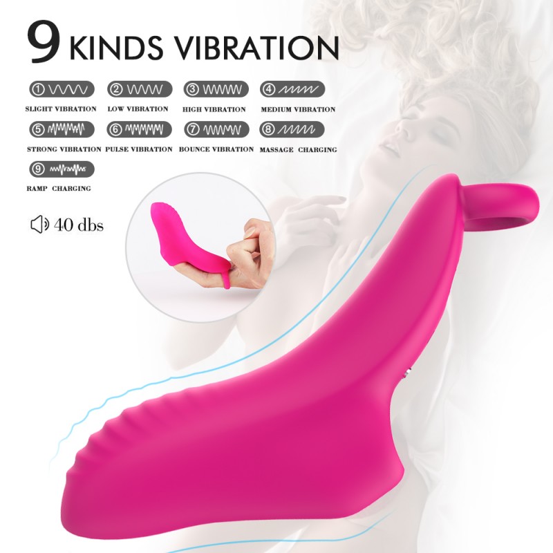 Mini Finger Vibrator G Spot Finger Sleeve Vibrator For Female