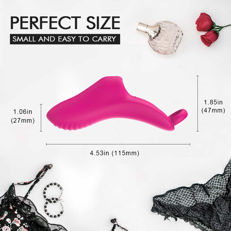 Mini Finger Vibrator G Spot Finger Sleeve Vibrator For Female