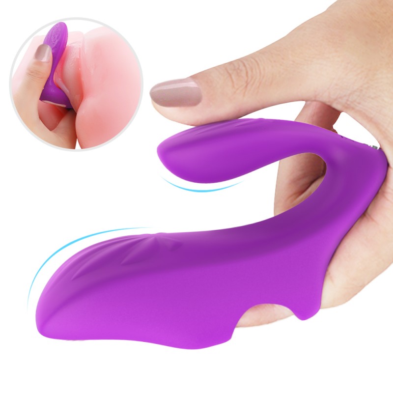 Silicone Vibrating Finger G Spot Clitoral Finger Vibrator For Women