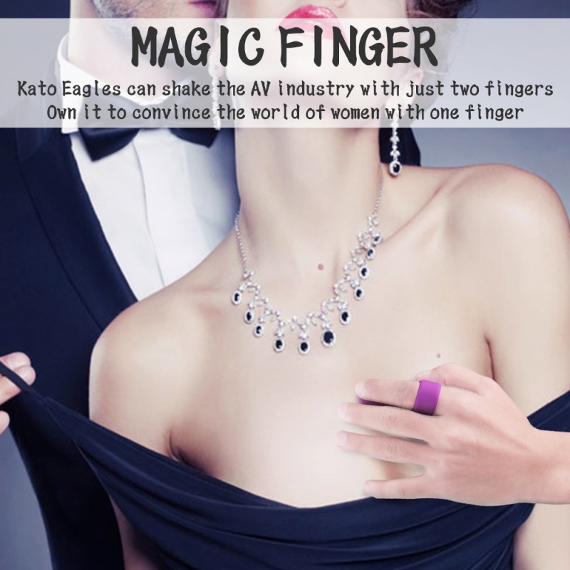 Finger Vibrator G-spot Stimulation Silicone Multi-Vibration Mode