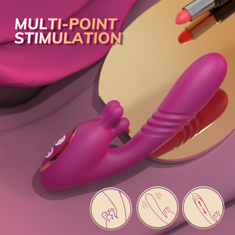 S-Hande Thrusting & Rotating Rabbit Vibrator6