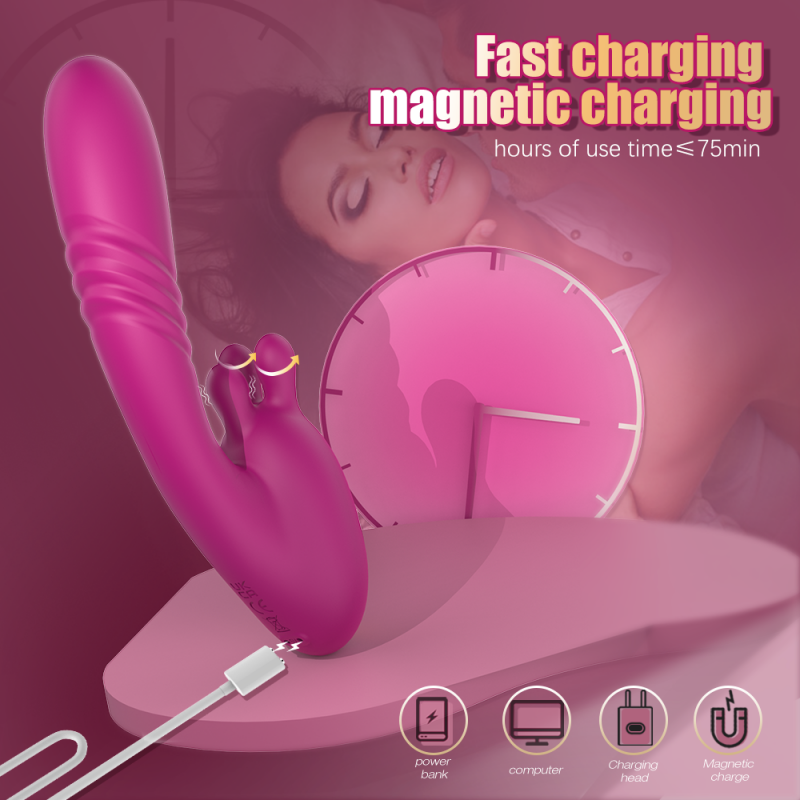 S-Hande Thrusting & Rotating Rabbit Vibrator5