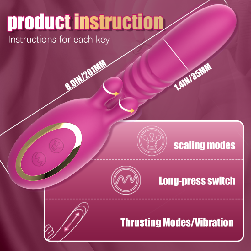 S-Hande Thrusting & Rotating Rabbit Vibrator1