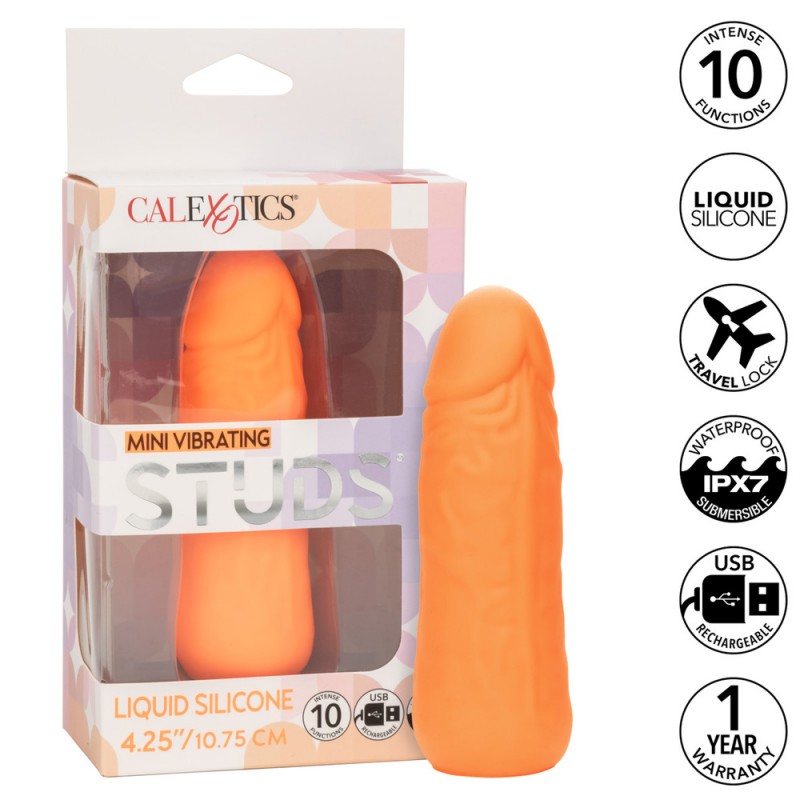 CalExotics Mini Vibrating Studs Dildo1