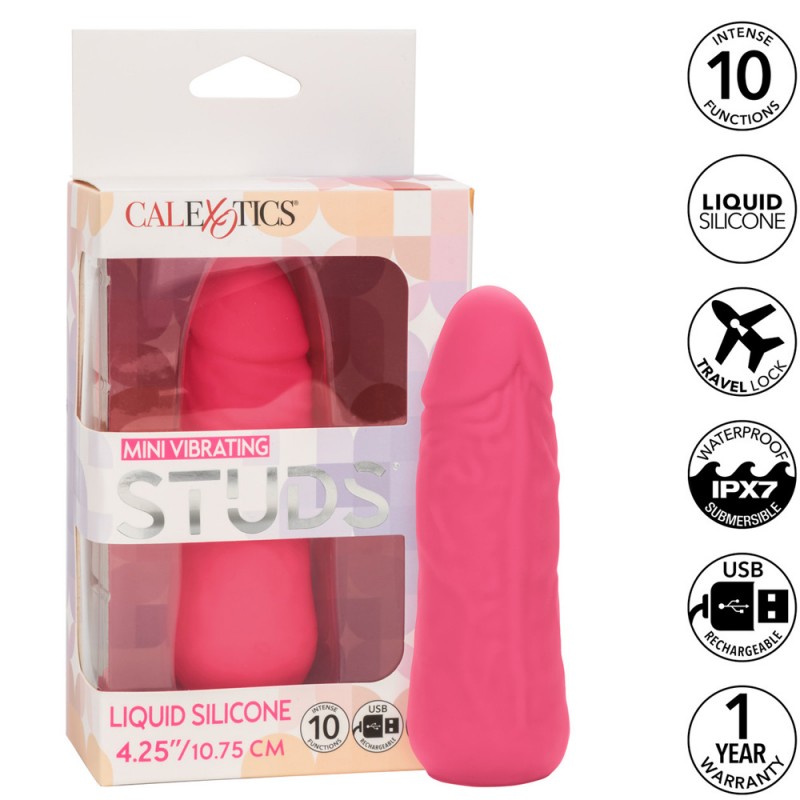 CalExotics Mini Vibrating Studs Dildo4