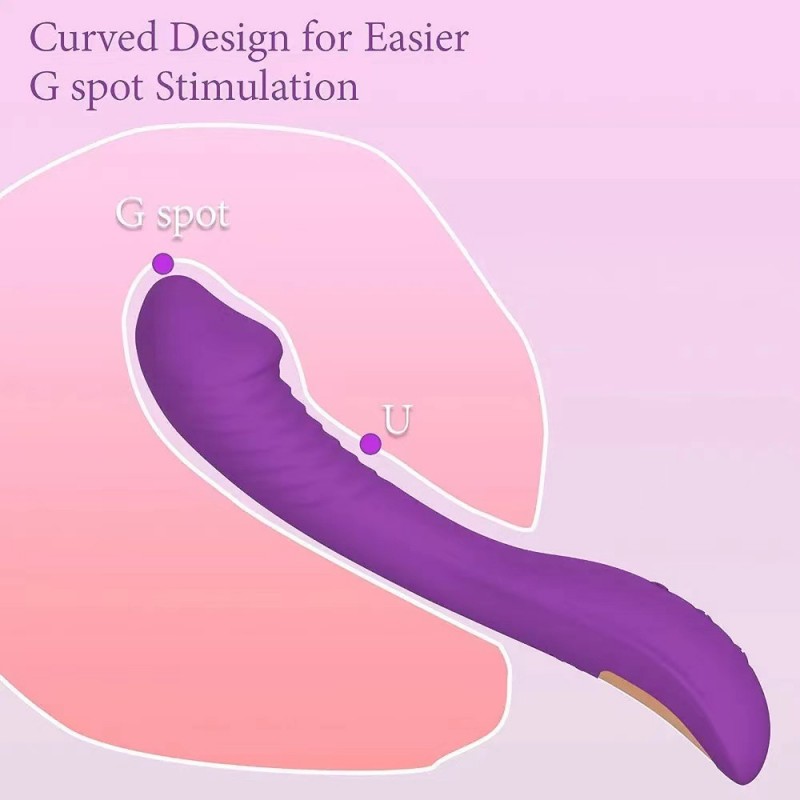 Automatic Thrusting Realistic Dildo G-Spot Vibrator