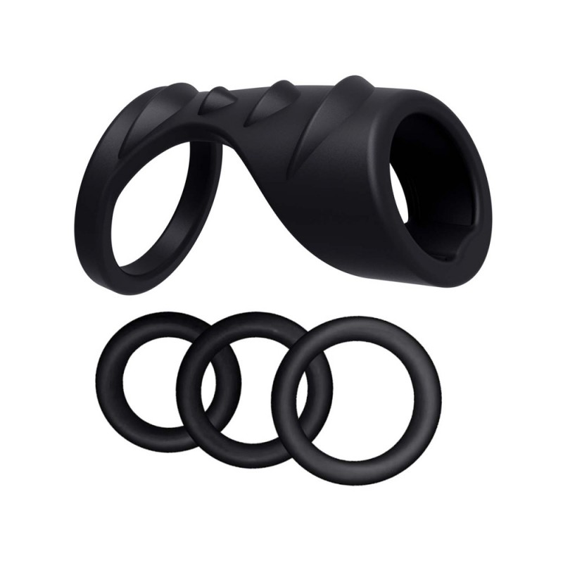 Nasstoys Cock Ring Enhancer Rockhard Kit Black