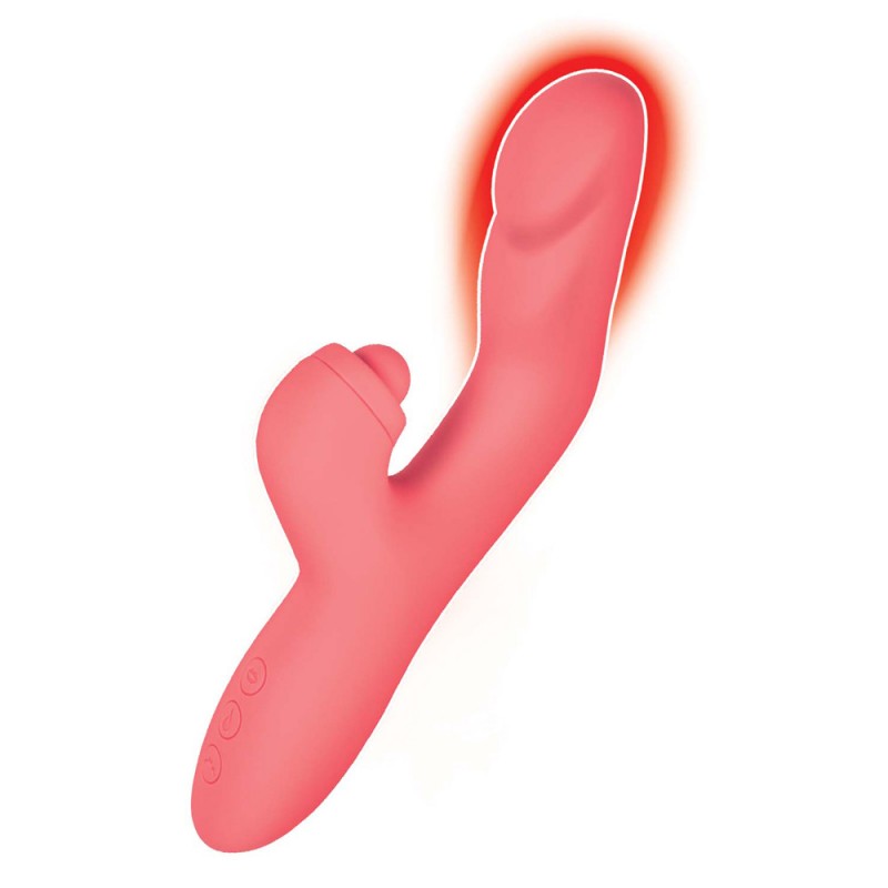 Nasstoys Goddess Heat Up Tapping Massager Coral