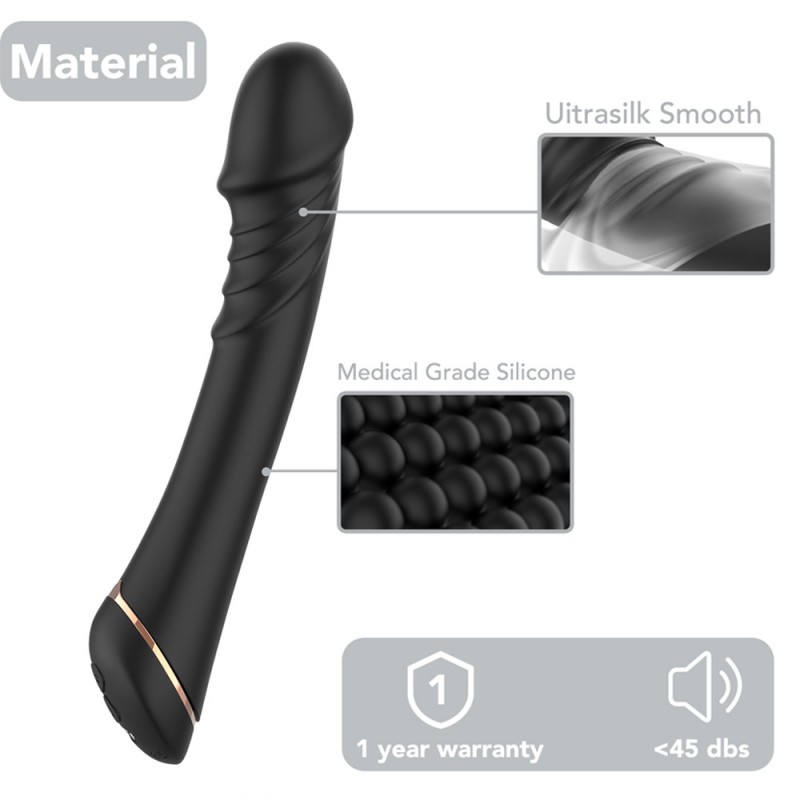 G-Spot Vibrator Realistic Dildo Female Sex Toy1