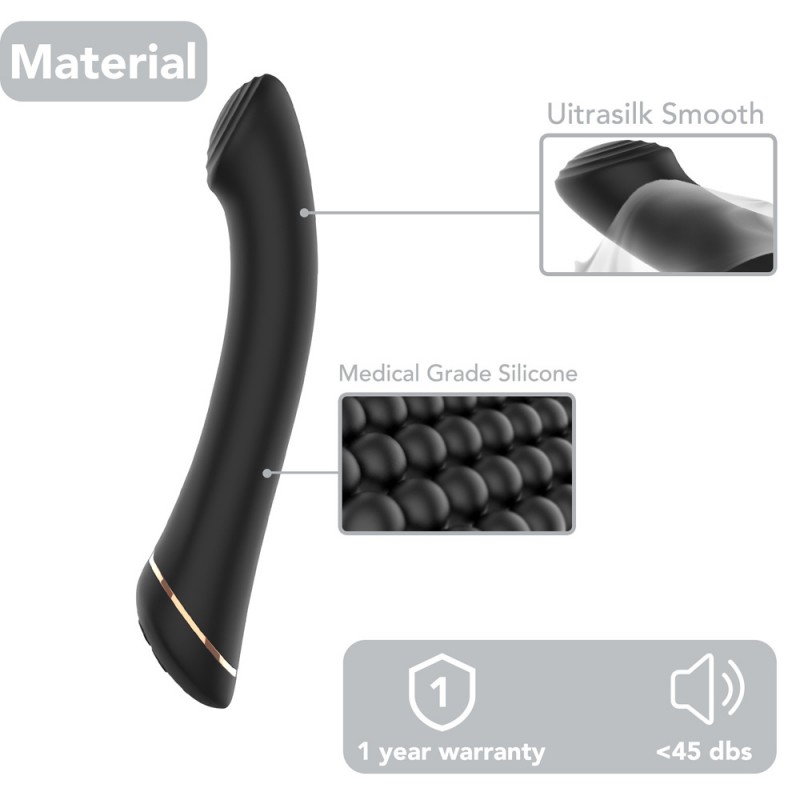 Clitoral Stimulator G-Spot Vibrator with Flexible Head1