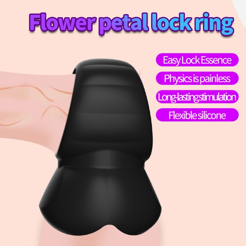 Flower Petal Lock Ring2