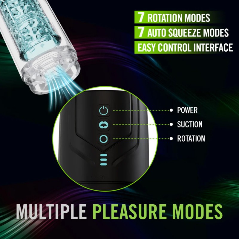 Blush M for Men Whirlwind Pro Stroker Automatic Masturbator