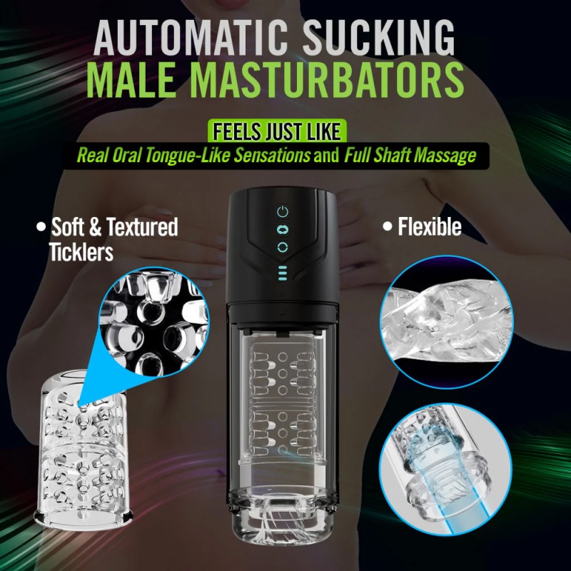 Blush M for Men Whirlwind Pro Stroker Automatic Masturbator