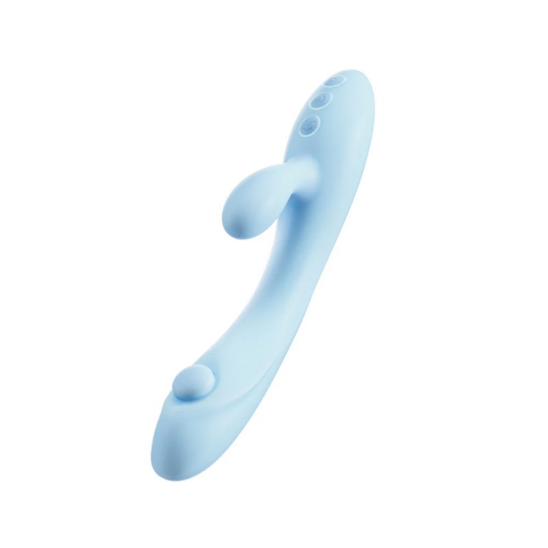 Blush Moondust Magic Rabbit Vibrator with Come Hither G-Spot Motion1